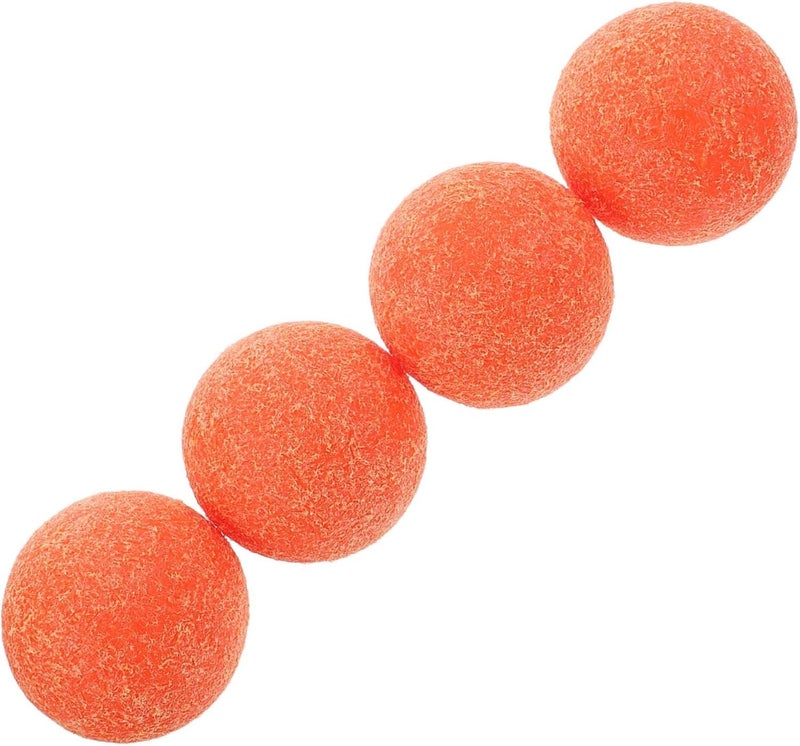 Orange Frosted Foosball Table Balls Durable Replacement for Soccer Games - Image 1