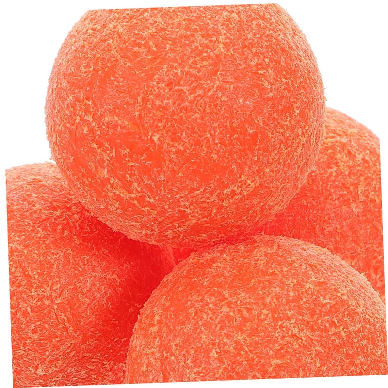 Orange Frosted Foosball Table Balls Durable Replacement for Soccer Games - Image 4