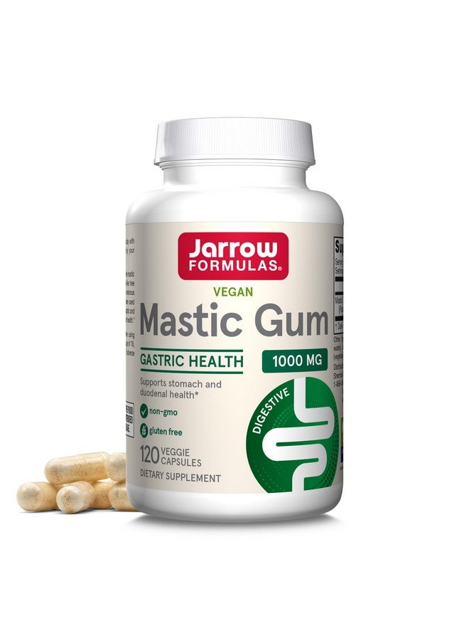 جارو فورملاز صمغ ماستيك جارو فورميولا، 1000 ملغ، مكمل غذائي لدعم صحة الجهاز الهضمي، 120 كبسولة نباتية، إمداد لمدة 60 يومًا - Image 1