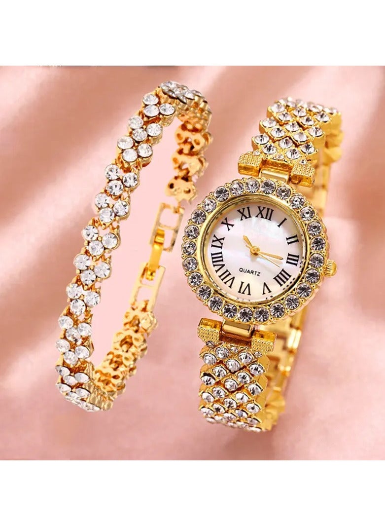 A Smart Watch From The Eighth Series With A Metal Watch With A Distinctive Design, An Earring, A Ring, A Bracelet, And A Necklace Suitable For Gifts. It Monitors Heart Rate And Calories. - Image 5