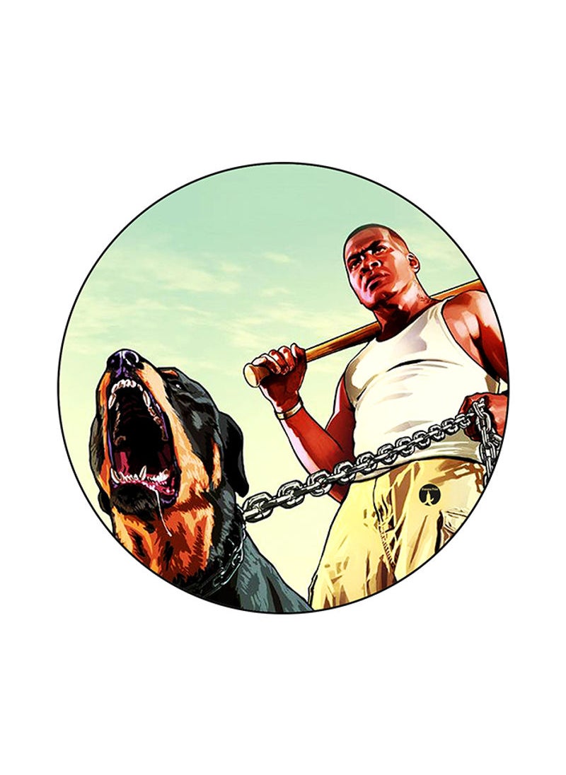 RKN The Video Game Grand Theft Auto Mouse Pad Multicolour 