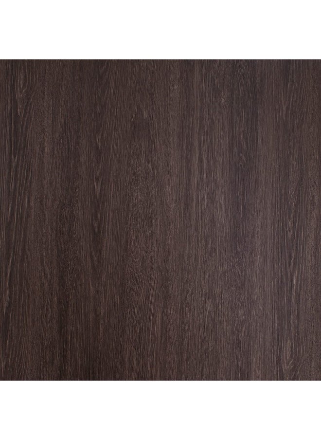 TOTIO - Extra Wide Walnut Wood Wallpaper Dark Brown Wood Grain Vinyl Wrap Walnut Contact Paper Peel And Stick 31.5X157Inch Air Guide Slot Design Matte Thickened Selfadhesive Waterproof Wall Stickers - Image 1