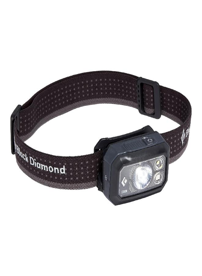 BLACK DIAMOND Storm 400 LED Headlamp, Waterproof and Dimmable Battery Powered Headlamp for Camping, Hiking, Hunting, Fishing, Work with Red Light Headlamp Mode, Graphite - Image 3