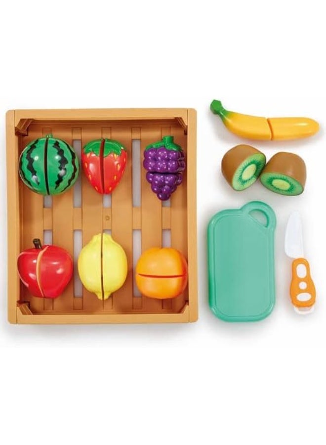 ADDO Busy Me Slicing Fruit, Slice & Play, Roleplay, Pretend Play Toys, Go For Picnic Or Make A Meal, Includes Fruits, Knife, Chopping Board, 3 Years+ - Image 3
