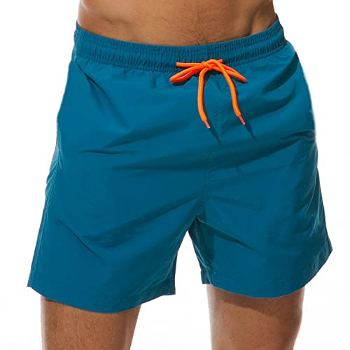 LUSKOPA Dissolving Swim Trunks Prank Shorts Funny Gift for Brother Boyfriend Bachelor Beach Party in The Swimming Pool(Aqua Blue,X-Large) - Image 4