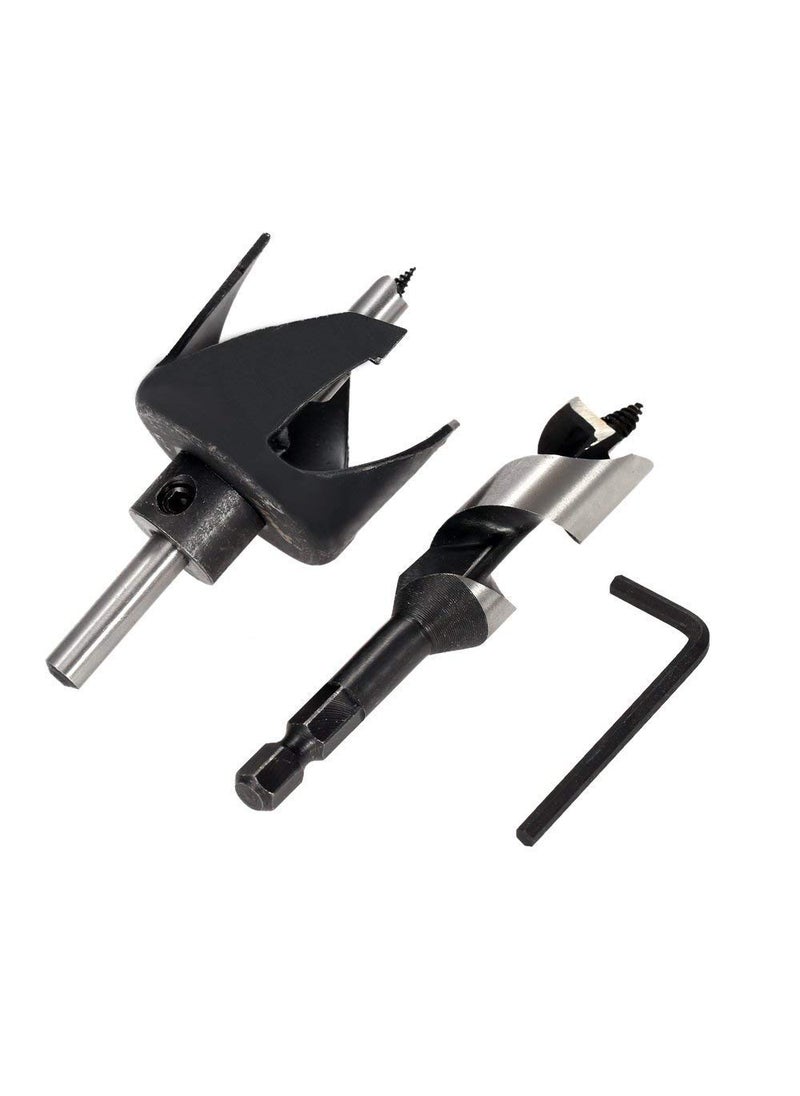 KANABEE KANAbee 54mm218 Door Lock Installation Kit Hole Saw Drill Bits Set Professional BiMetal Lock Kit for Woodworking Tools  - Image 1