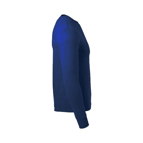 Soffe Dri Release Long Sleeve Tee, Navy, Small - Image 2