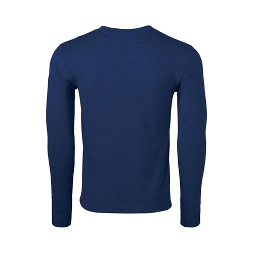 Soffe Dri Release Long Sleeve Tee, Navy, Small - Image 3