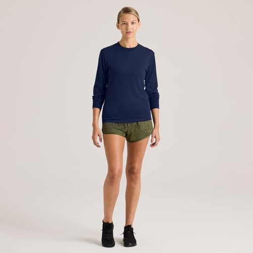 Soffe Dri Release Long Sleeve Tee, Navy, Small - Image 5