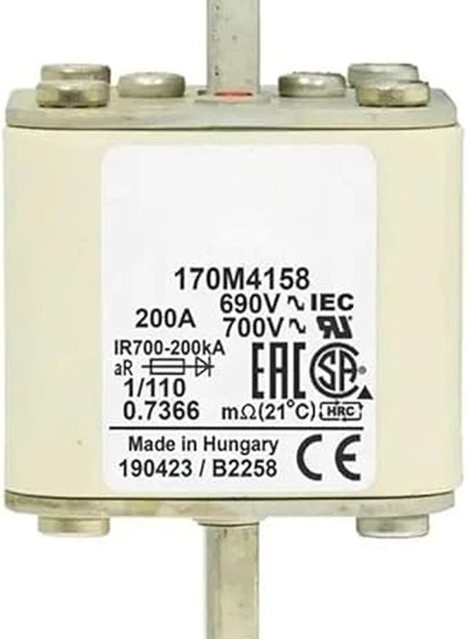المكون الكهربائي Silver Fuse 170M4164 - Image 3