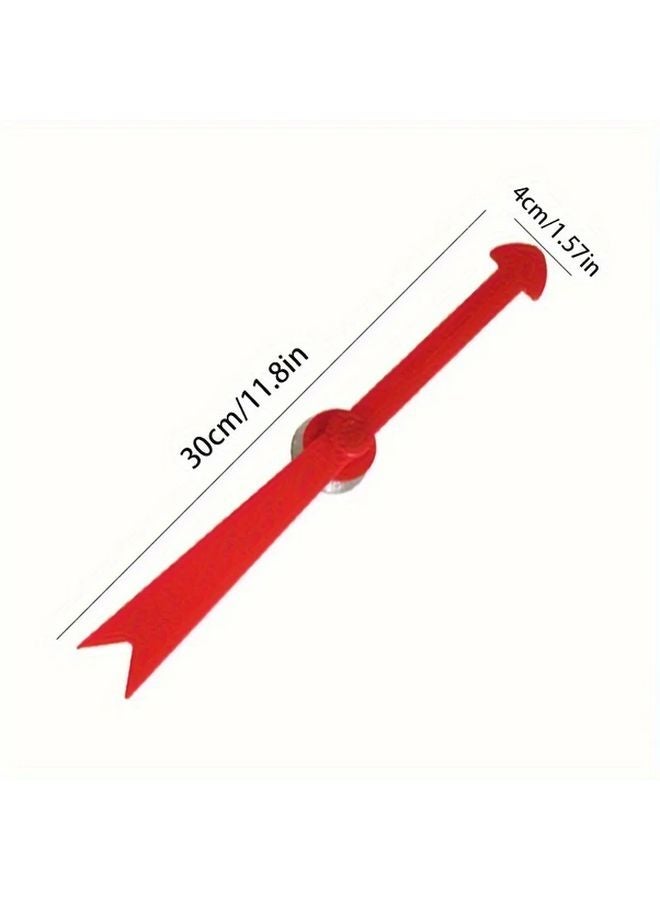 مؤشر لوح أبيض 12 بوصة أحمر بكأس شفط مع قبضة مريحة للعروض التقديمية - Image 4