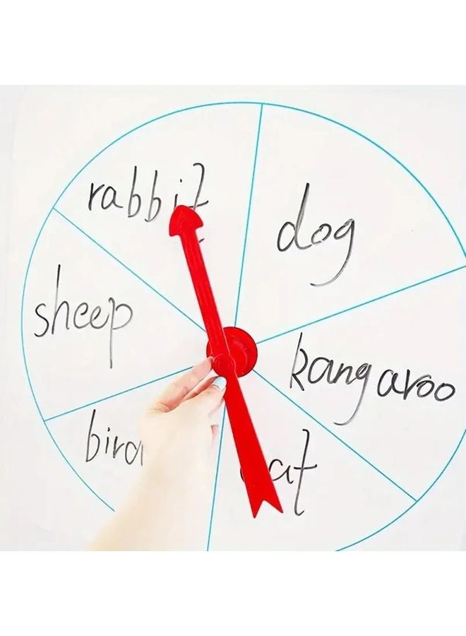 مؤشر لوح أبيض 12 بوصة أحمر بكأس شفط مع قبضة مريحة للعروض التقديمية - Image 3