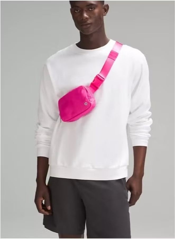 Lululemon Everywhere Belt Bag, Compact, and Convenient Belly Bag with Zippered Pockets, Easy-Access Exterior Pocket, and Interior Essentials Pocket for On-the-Go Storage, Rose red - Image 2