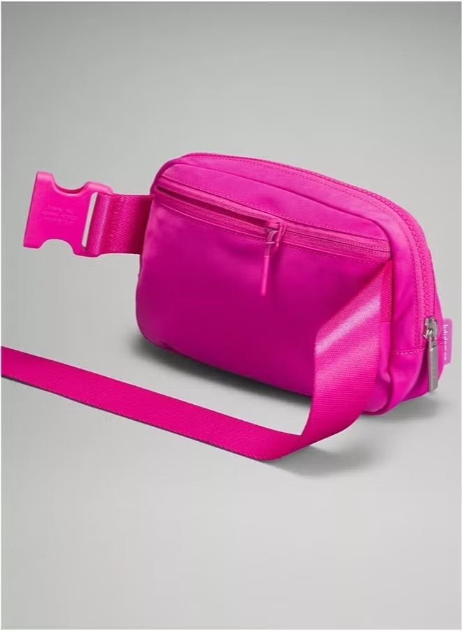Lululemon Everywhere Belt Bag, Compact, and Convenient Belly Bag with Zippered Pockets, Easy-Access Exterior Pocket, and Interior Essentials Pocket for On-the-Go Storage, Rose red - Image 4