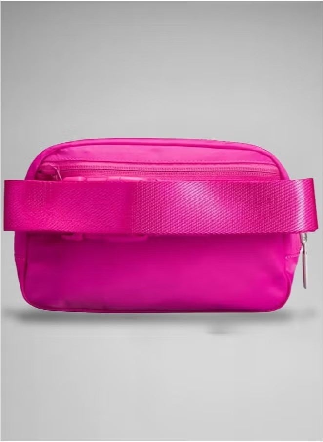 Lululemon Everywhere Belt Bag, Compact, and Convenient Belly Bag with Zippered Pockets, Easy-Access Exterior Pocket, and Interior Essentials Pocket for On-the-Go Storage, Rose red - Image 5
