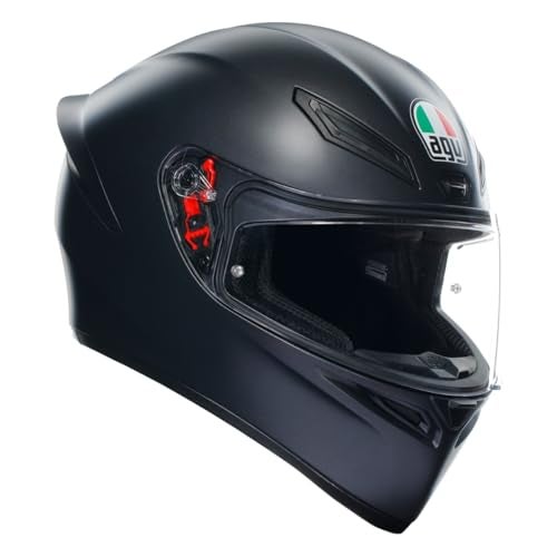 AGV K1 S Street Full Face Motorcycle Helmet Matte Black Medium - Image 1