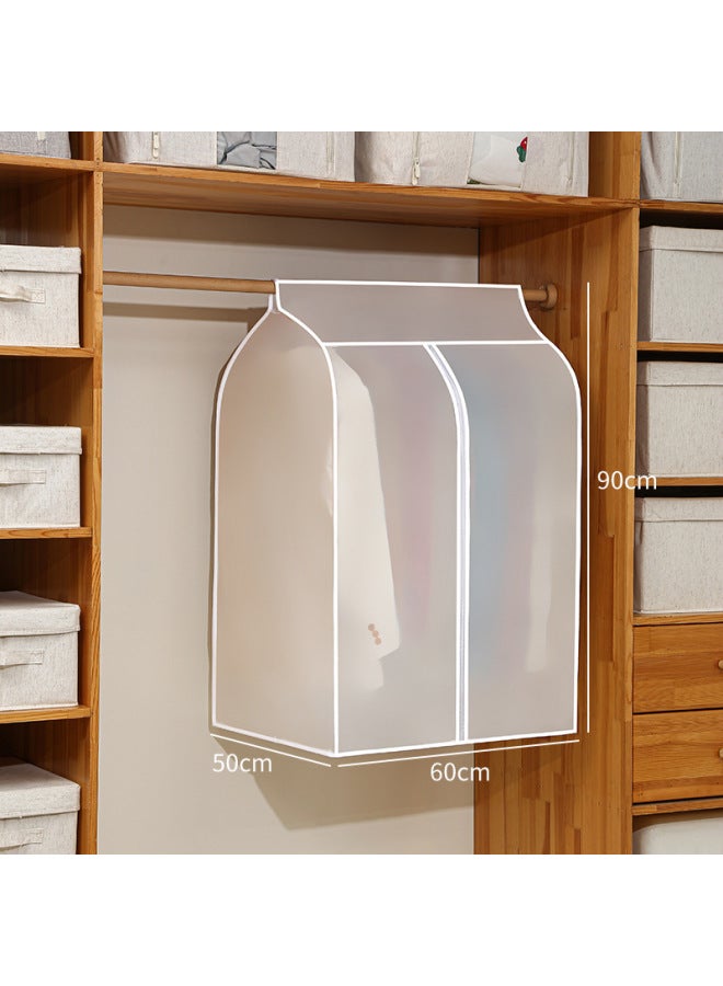 Hot Clothes Dust Cover Hanging Clothes Cover Full-package Thickened Vertical Down Jacket Clothes Dust Bag Transparent