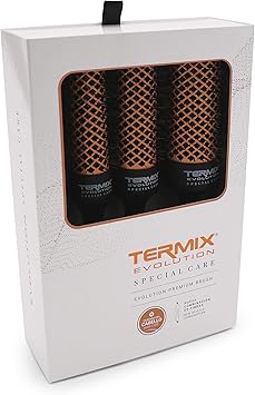 Termix Special Care Hairbrush Special Brush for Damaged Sensitive Delicate or Weak Hair Revitalise Your Hair with Special Care Pack of 4 hairbrushes - Image 1