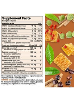 Andrew Lessman ANDREW LESSMAN Urgent Energy 180 Capsules - Provides a Safe, Healthy Means of Enhancing Energy Levels & Feelings of Well-Being, with Green Tea, Guarana, Ginseng, Royal Jelly, Ashwagandha, B-Complex  - Image 2