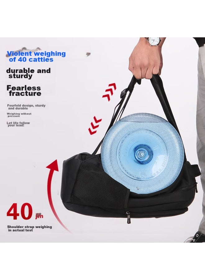 Septwolves Backpack For Men, Laptop Bag 15.6-inch, Business Commute Large Capacity Water-resistant Student Schoolbag - Image 2