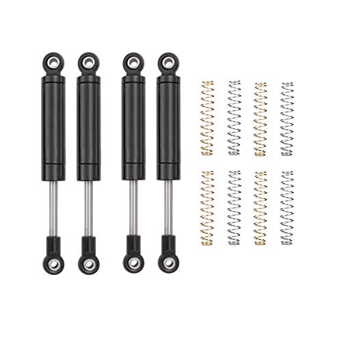 RCLions 4pcs RC Shock Absorber Damper 80mm Internal Spring for 110 RC Crawler Car TRX4 SCX10 D90 Upgrade Parts - Image 1