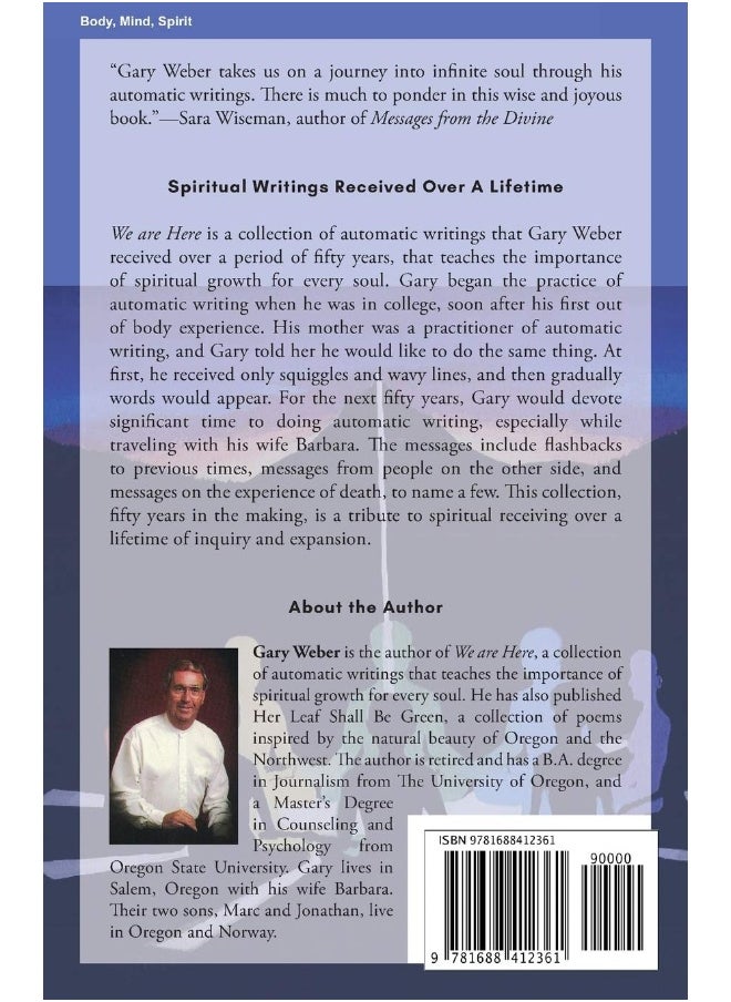 We Are Here: Automatic Writings on Life, Love and the Soul's Destiny  - Image 2