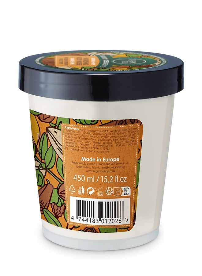 Organic Shop Body Desserts Almond And Honey Milk Reviving Body Scrub 450 ml - Image 2