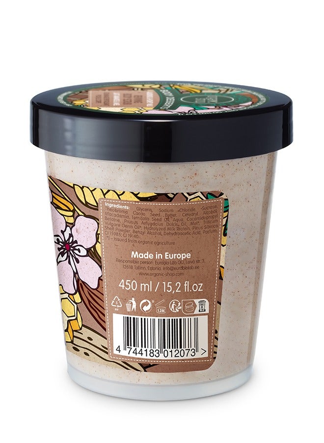 Organic Shop Body Desserts Almond And Honey Milk Reviving Body Scrub 450 ml - Image 4