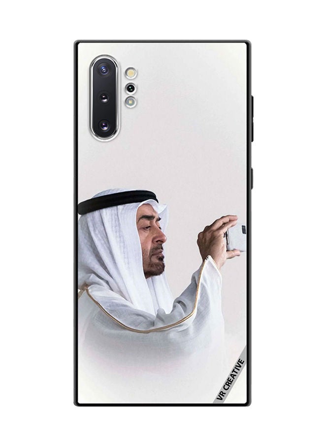 VR CREATIVE Protective Case Cover For Samsung Galaxy Note10 Plus 5G Sheikh Mohamed Bin Zayed Al Nahyan Design Multicolour - Image 1