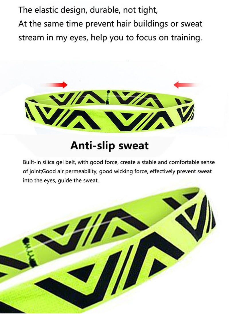 SPORT - Headband for Men and Woman Sweatband Sport Headband Perfect for Working Out Running Yoga This Breathable Sport Band is Moisture Wicking and Sweat Absorbing, Keeping Your Head Cool with Style and Grace - Image 1