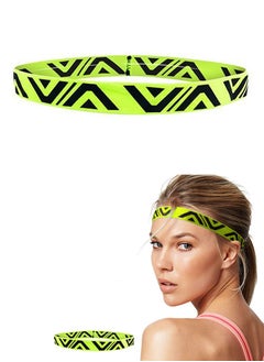 Headband for Men and Woman Sweatband Sport Headband Perfect for Working Out Running Yoga This Breathable Sport Band is Moisture Wicking and Sweat Absorbing, Keeping Your Head Cool with Style and Grace