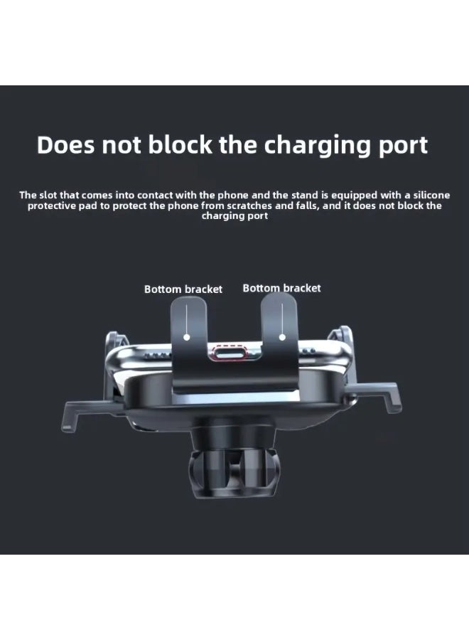 Car phone holder - Rotatable dashboard, windshield and vent mount, multi-angle adjustment, suitable for smartphones - Image 4