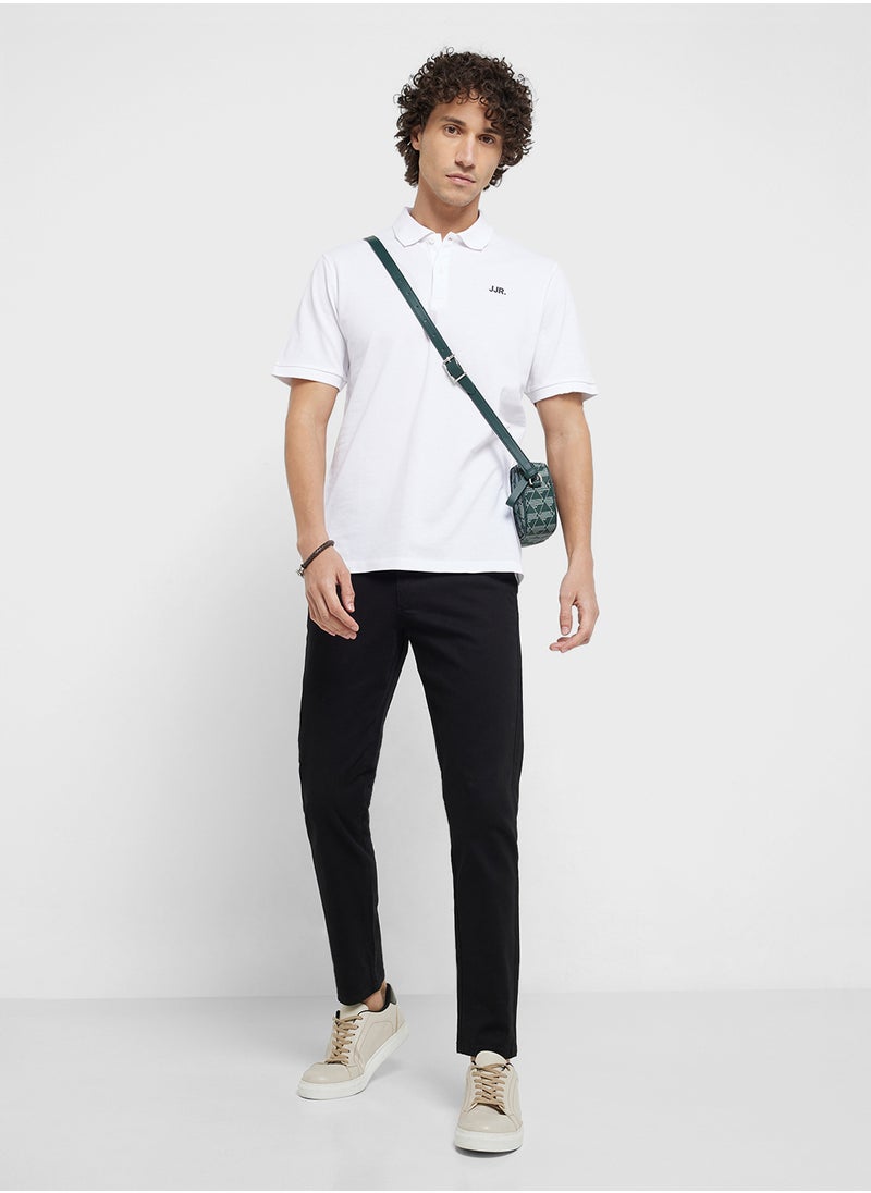 JJ Rebel by Jack & Jones Jrebrebel Logo Polo Shirt  - Image 4