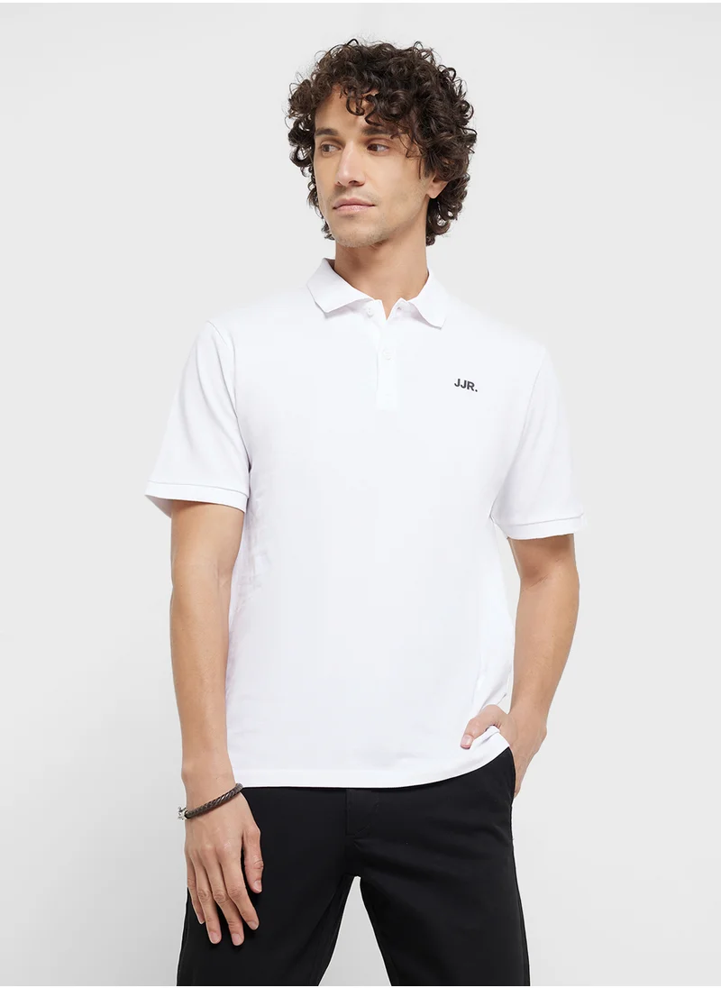 JJ Rebel Jrebrebel Logo Polo Shirt