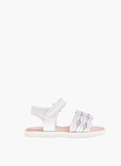 Pablosky Girls Strap Sandals With Hook And Loop Closure  - Image 1
