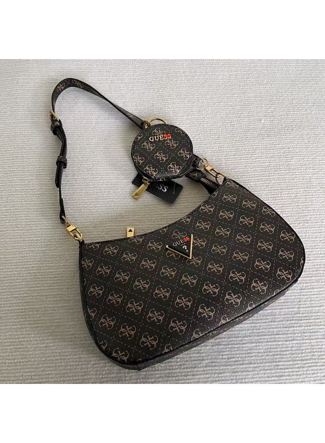 GUESS Camera Bag Women's NOELLE Shoulder Bag Black