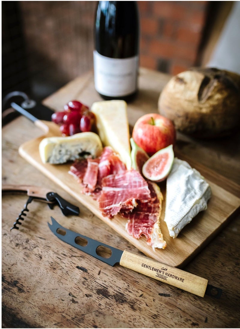 GENTLEMEN'S HARDWARE Cheese Board and Knife Set - Image 1
