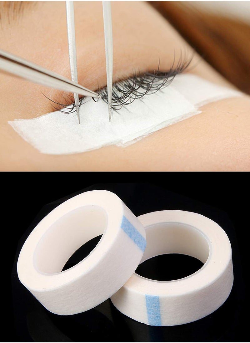 24 rolls of flexible skin tape breathable nose tape self-adhesive gauze tape, suitable for wound damage and swelling movement, infusion fixation, 0.5 inch x 10 sizes