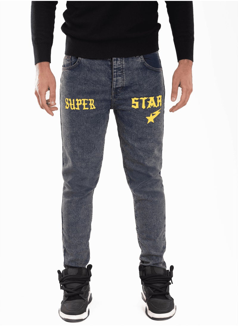 Men's slim dark navy blue Superstar yellow jeans - pzsku/ZA3A0B5159D724C734254Z/45/_/1734776782/2bbe1fe4-c928-43eb-bc5a-6f0a80dc97b3