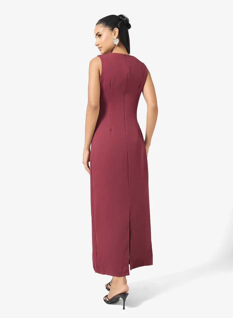 Ginger Square Neck Bodycon Dress