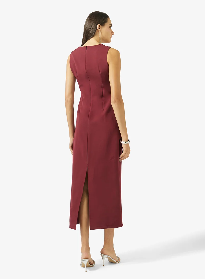Ginger Square Neck Bodycon Dress