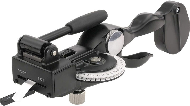 DYMO Rhino Labeller D101105 - 1011 Metal Tape Embossing System Kit in Black - Image 1