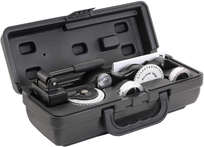 DYMO Rhino Labeller D101105 - 1011 Metal Tape Embossing System Kit in Black - Image 2