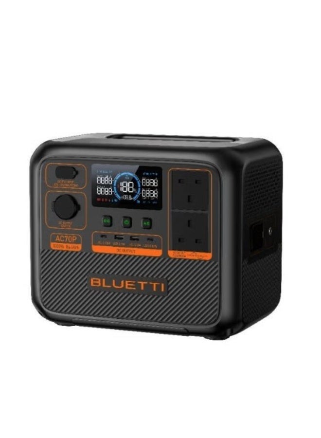 1,000W | Portable Power Station PREMIUM 80 Bluetti (AC70P80) | 864Wh - Image 3