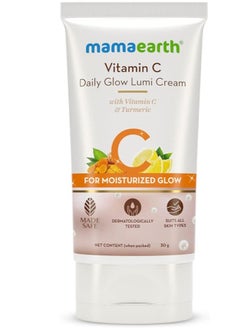 Mamaearth Vitamin C Daily Glow Lumi Cream - 30 g  - Image 1