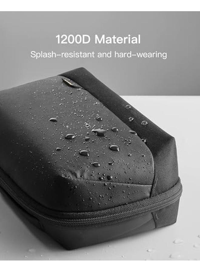 Excefore Electronics Organizer Travel Case Waterproof Tech Pouch Large Travel Friendly Bag For Electronic Accessories Cable Cord Charger Phone Ideal Tech Organizer For On The Go - Image 5
