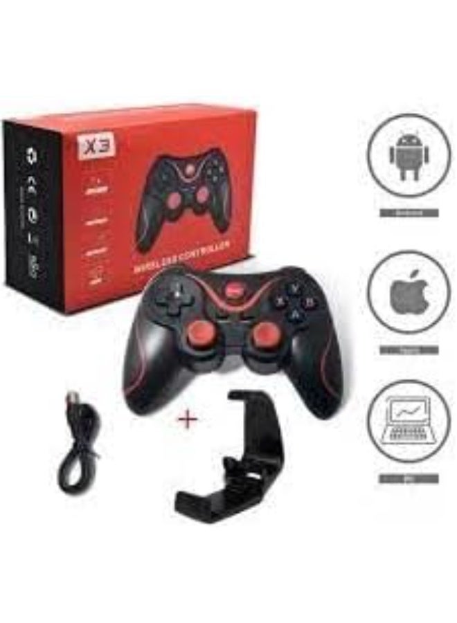 X3 Wireless Game Controller Bluetooth Gamepad for Android iOS PC Smart TV Tablets, Ergonomic Design Rechargeable Battery, Dual Mode Gaming Controller for Mobile PC Gaming - Image 2