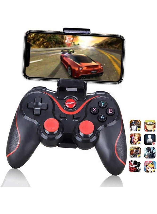 X3 Wireless Game Controller Bluetooth Gamepad for Android iOS PC Smart TV Tablets, Ergonomic Design Rechargeable Battery, Dual Mode Gaming Controller for Mobile PC Gaming - Image 4