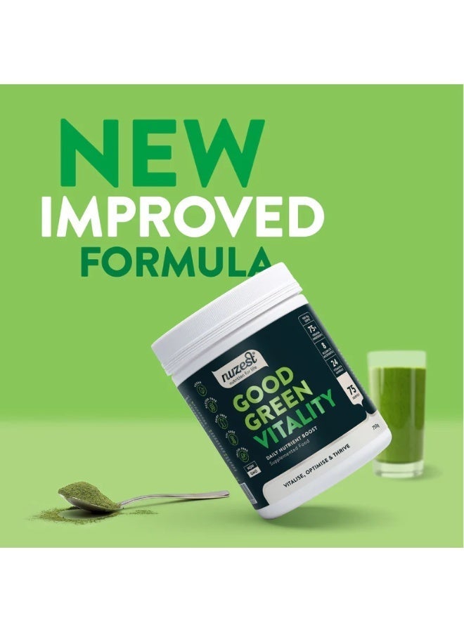 Nuzest Good Green Vitality – Daily Nutrient Support Powder, 120g - Image 4