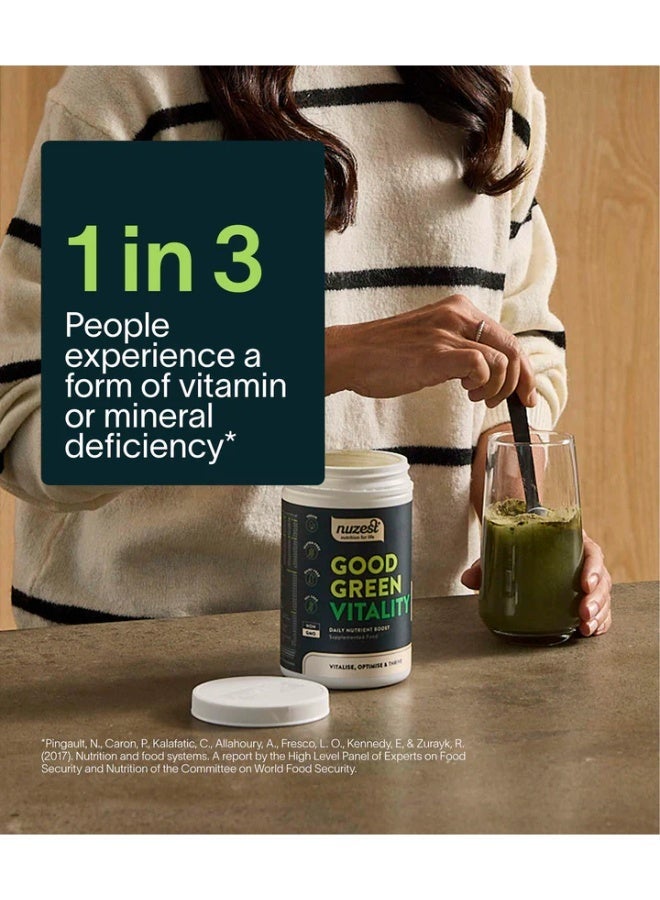 Nuzest Good Green Vitality – Daily Nutrient Support Powder, 120g - Image 5
